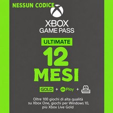 Microsoft Xbox Game Pass Ultimate abbonamento 12 mesi
