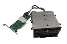 Fujitsu SAS Backplane A3C40173252 8 x 2,5 pollici incl. Raid D3307 + cavo SAS DHH