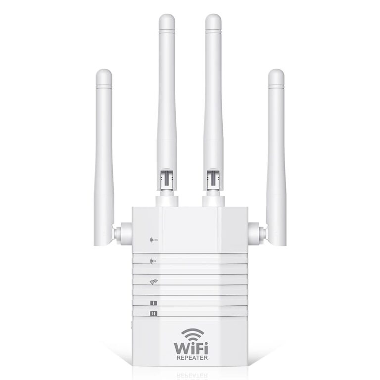 Ripetitore Wireless 1200Mbps, Router di Segnale G 802.11N, Amplificatore Wireless a Lungo Raggio, Estensore WiFi