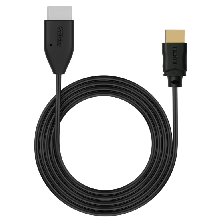 AXFEE Convertitore da W-ii a HDMI, Adattatore da Wii a HDMI | Lunghezza del Cavo 150 cm, Supporta NTSC 480i 480p PAL 576i, Plug and Play, per HDTV e Monitor- Nero