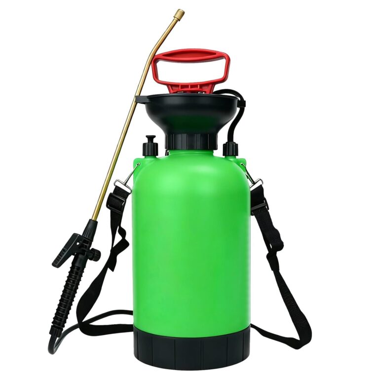 HYCHIKA Spruzzatore a Pressione 5 Litri, Irroratrice Pompa Nebulizzatore a Pressione, Pompa a Pressione 5 Litri, Ugello Regolabile, Per la Cura Delle Piante, Giardinaggio e Pulizia