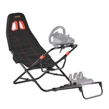 VEVOR Supporto per Volante da Corsa Pieghevole a Logitech Thrustmaster Fanatec