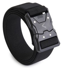 Cintura Tattica Uomo, Rigger Cintura Escursionismo,1,5" Nylon Web Novità Cintura da Lavoro per Uomo
