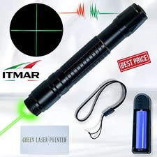 Super Puntatore Laser Verde Professionale Potente Uso Astronomico Alta Potenza