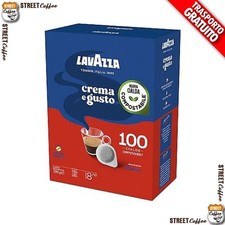 100 non 150 Cialde Caffè Lavazza Crema e Gusto Filtro Carta ESE 44mm Originali*
