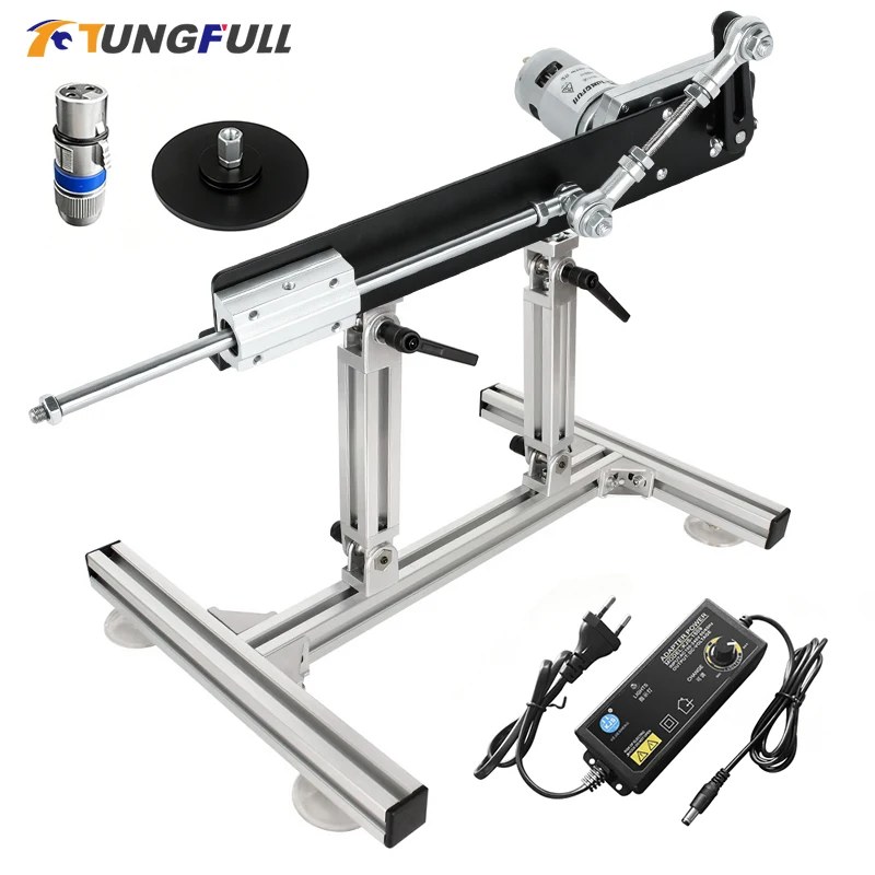 Attuatore Lineare Alternativo TUNGFULL 775 con Telecomando, Corsa Regolabile 6-20cm, Motore Telescopico Alternativo