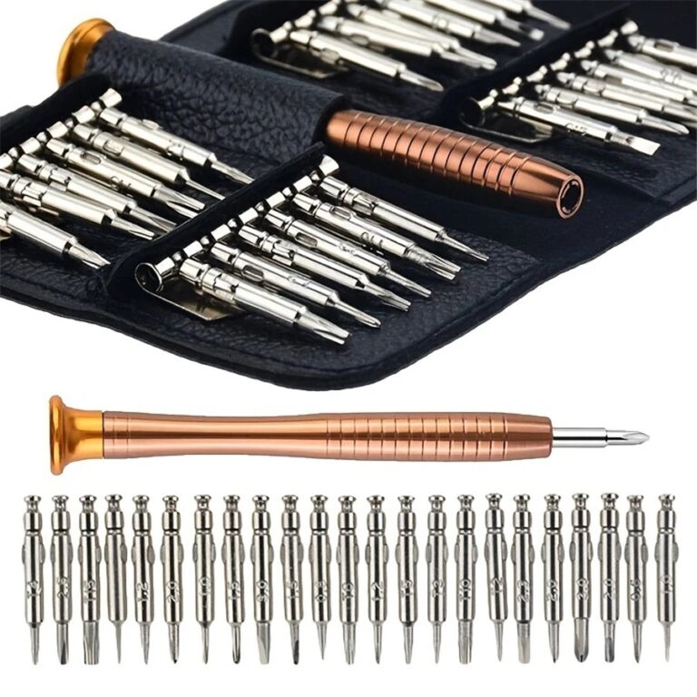 1Set 25 in 1 Set di cacciaviti per utensili di smontaggio multifunzionali Set di cacciaviti di precisione Torx per dispositivi telefoni Tablet PC fai da te