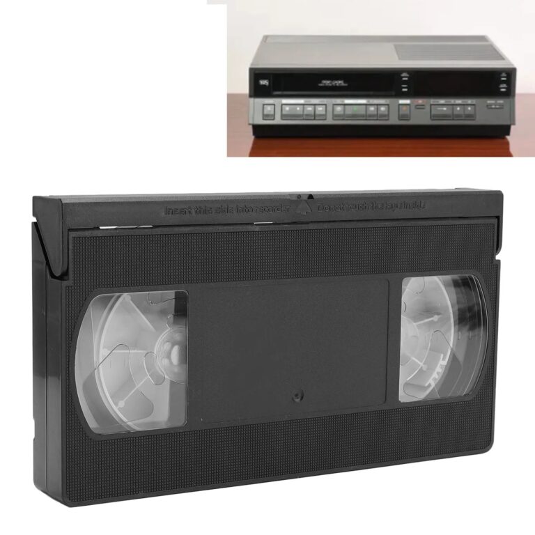 Pulitore per testine VCR Pulitore per testine VCR VHS Strumento per la pulizia della testa del lettore video riutilizzabile Tecnologia a secco Nessun fluido richiesto Pulitore per…