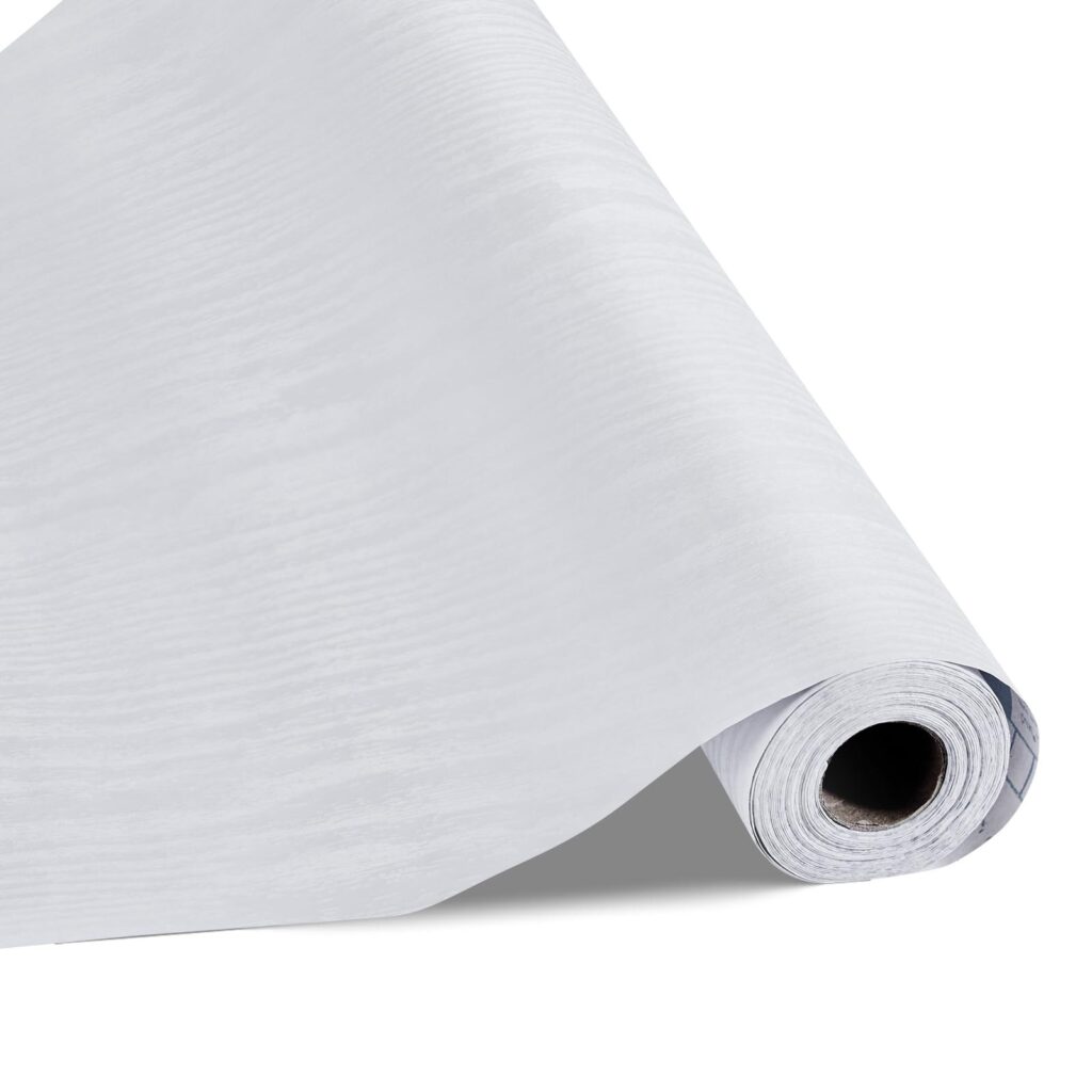 VEVOR Carta da Parati Adesiva Decorativa 45 cm x 10 m, Rotolo di Carta da Parati Autoadesiva in Vinile, Impermeabile, per Rivestimenti Murali, Camere da Letto, Cucine, Uffici, Col…
