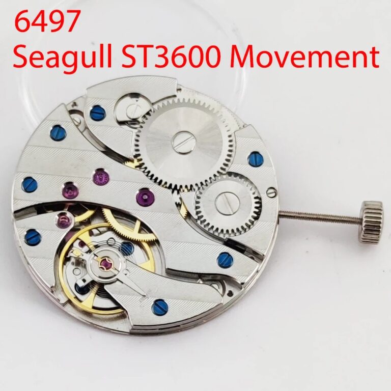 Movimento meccanico ST3600 Alta precisione 17 gioielli Sostituisci il movimento ETA 6497 per orologio da polso da uomo