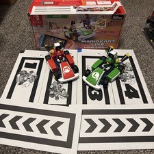 Mario Kart Live Home Circuit Remote Mario & Luigi Cars - Tested & Working