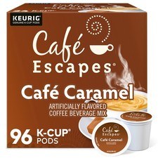 Cafe Escapes Cafe Caramel, cialda Keurig K-Cup, numero 96