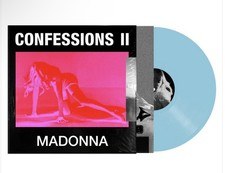 Madonna Confessions II Tik Tok Baby Blue BLUE Vinyl LP NEW Ltd Edition In Hand