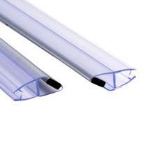 GUARNIZIONI MAGNETICA BOX DOCCIA 6-8mm PVC x2 PROFILO RICAMBIO ANTA TRASPARENTE
