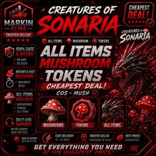 CREATURES OF SONARIA🍄| TUTTI GLI ARTICOLI / FUNGHI / SPECIE🔥| PIÙ ECONOMICI | COS - MUSH✅