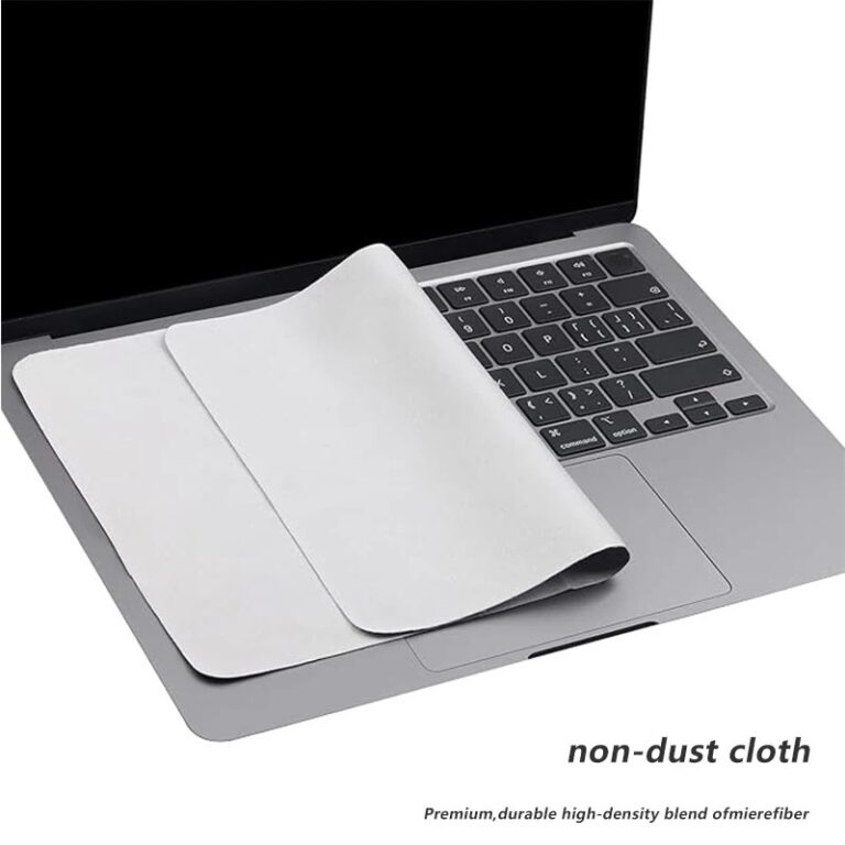 Copertura portatile per tastiera Palm, pellicola protettiva antipolvere in microfibra, panno per la pulizia del laptop