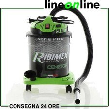Bidone Aspiracenere Ribitech Cenetop 1200W elettrico pulizia filtro automatica