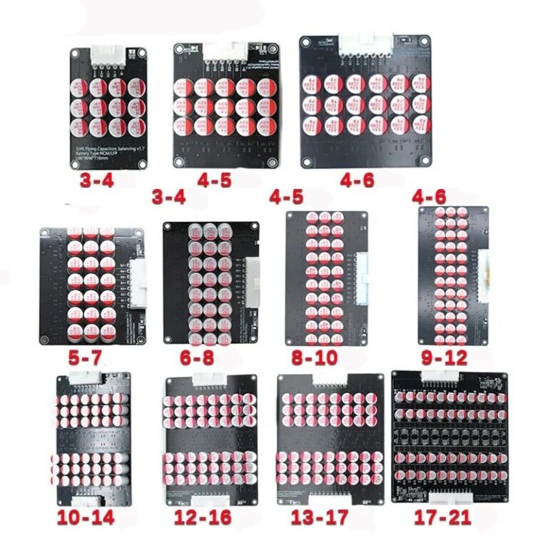 Equalizzatore Attivo 5A 3S 4S 5S 6S 7S 8S 14S 16S 17S 18S 19S 20S 21S per Batterie Lifepo4/Lipo/LTO e Condensatori Energetici