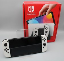 Nintendo Switch Modello OLED | BIANCO | BUONO | IMBALLO ORIGINALE | CONSOLE DOMESTICA | SPEDIZIONE LAMPO