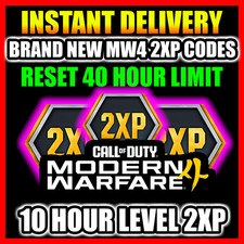 Call of Duty Modern Warfare 4 Codici 2XP | NUOVO MW4 Doppio Livello XP | 10 Ore ✅