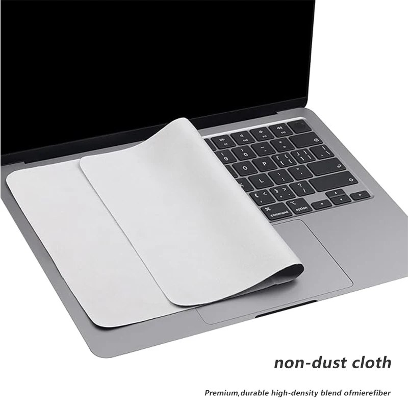Panni in microfibra ultra morbidi per la pulizia e protezione dello schermo e della tastiera di MacBook Pro 13-14/15-16 pollici