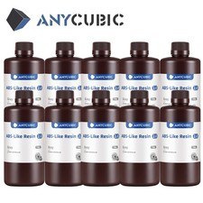 5/10KG ANYCUBIC ABS-Like Resin 2.0, Resina per Stampanti 3D UV 405nm Resin