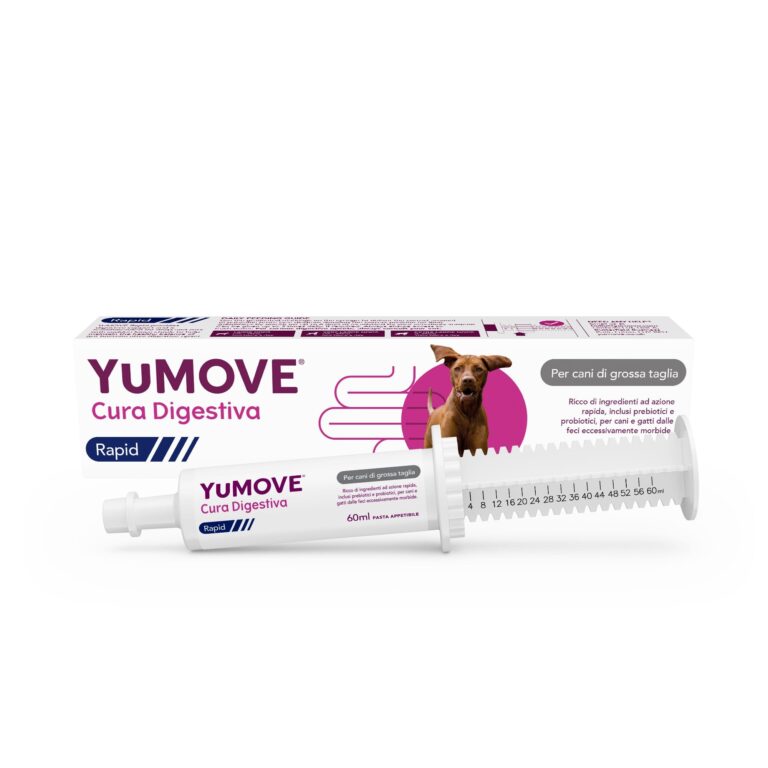 YuMOVE Diarrea Cane - 60ml Pasta Azione Rapida - Supporto Feci Molli & Ripristino Intestinale - Antidiarroico Per Cani - Probiotico Cani Siringa Orale - Ingredienti Scientifici -…