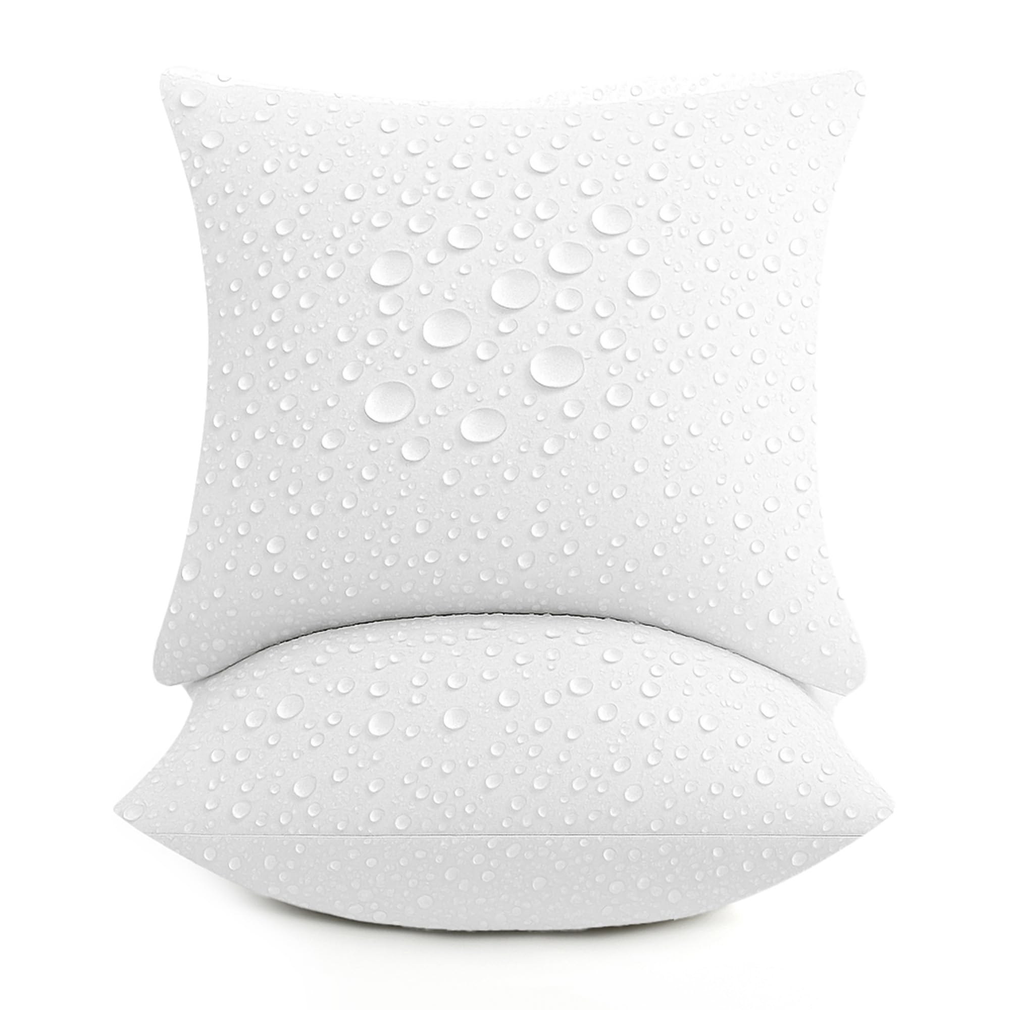 Deodar 2 Cuscini Imbottiti 50 x 50 cm, Morbidi per Interni ed Esterni | Resistenti alle intemperie, offrono un supporto morbido e confortevole per divani, sedie e cuscini da ester…