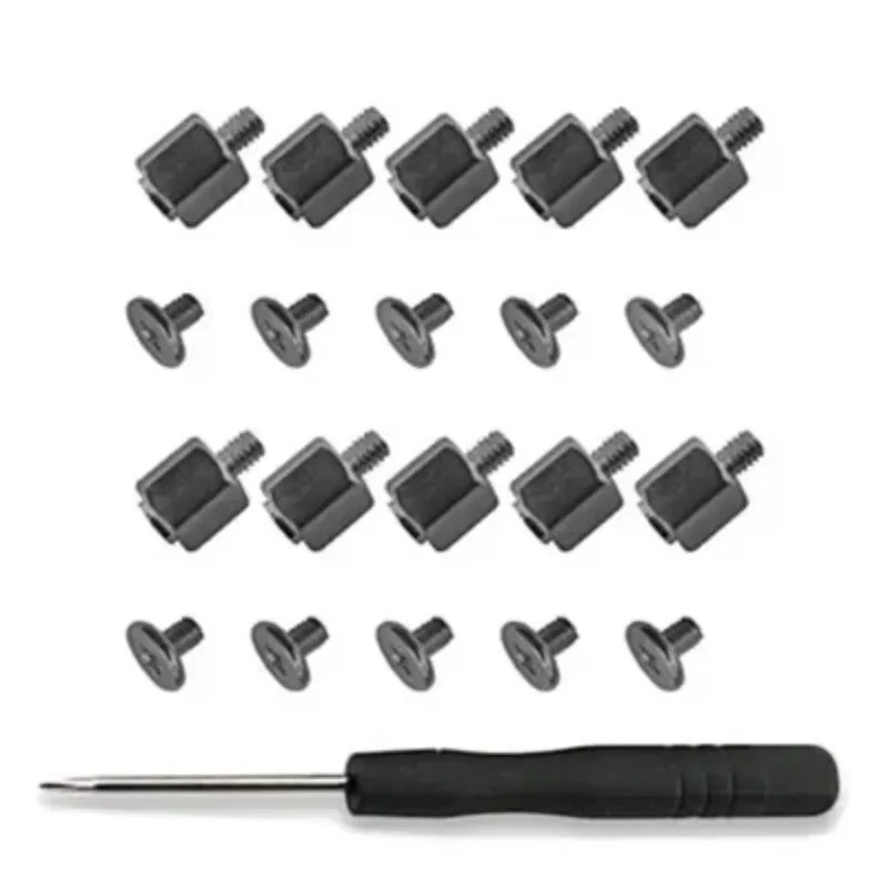 Kit di 11 Viti di Montaggio per SSD M.2, Viti Distanziali di Alta Qualità e Durevoli, Dadi Esagonali, Parti di Riparazione per Laptop ASUS