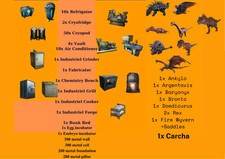 PACCHETTO STARTER Dinosauri ed Equipaggiamenti Arca Sopravvivenza Ascesa Ufficiale PVE ASA