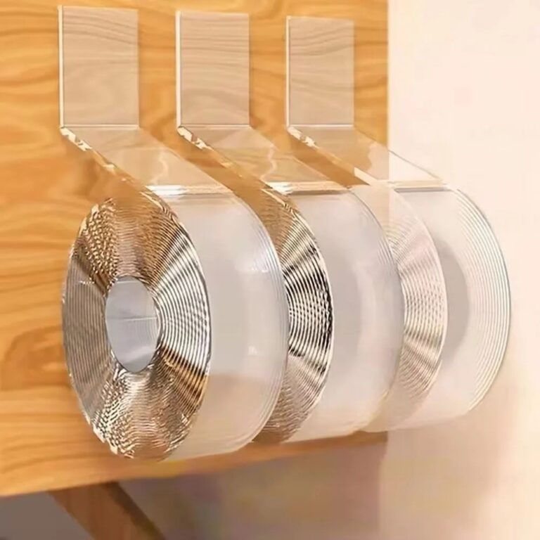 Nastro biadesivo nano super resistente, nastro trasparente impermeabile senza tracce, nastro decorativo riutilizzabile per ufficio, utensili per la casa