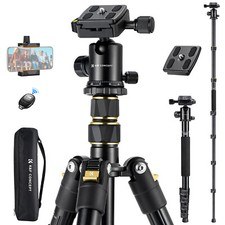 K&F CONCEPT 72" treppiede fotocamera monopiede telecomando selfie stick per Canon Nikon DSLR