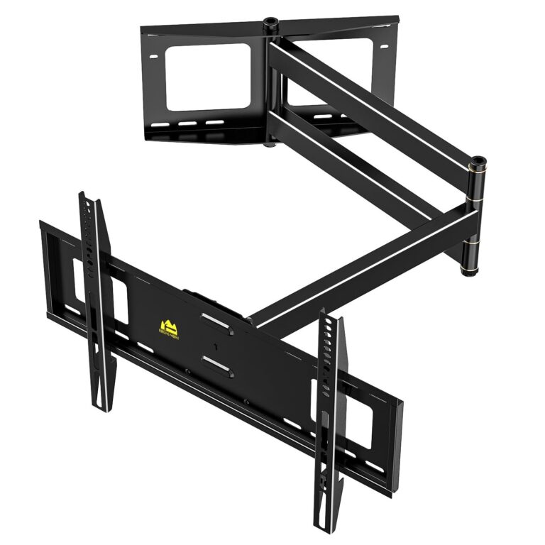 FORGING MOUNT Supporto TV Parete per 37-80” con Braccio Lungo 1090mm | Fino a 50kg, VESA Max 600 x 400mm, Ideale per Angolo Staffa TV Piatti/Curvi Muro Girevole Inclinabile Estens…