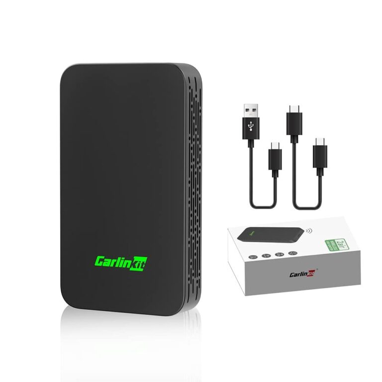 Carlinkit 5.0 CarPlay Wireless e Android Auto 2 in 1,Versione 2026 per Converti carplay cablato in carplay wireless,converti Android Auto cablato in AndroidAuto wireless,per auto…