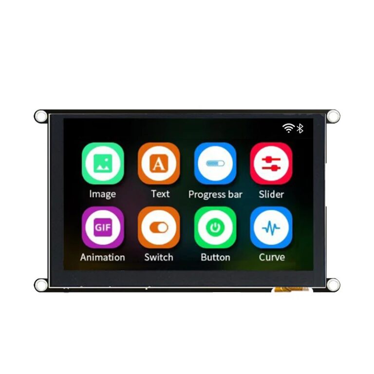 Guizione ESP32S3 8M PSRAM 16M FLASH Modulo display LCD ad alta definizione IPS 800*480 da 5 pollici Touch capacitivo con WIFI e Bluetooth