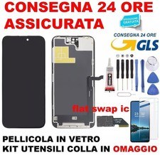 DISPLAY APPLE IPHONE 14 PRO MAX 120hz FLUIDO SCHERMO PARI ORIGINALE VETRO FRAME