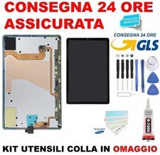 DISPLAY SAMSUNG GALAXY TAB S6 SM-T860 T865 TOUCH SCREEN SCHERMO VETRO LCD