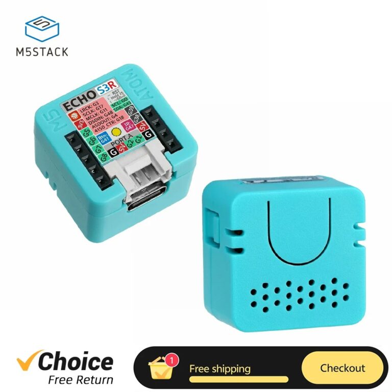 M5Stack ATOM Echo S3R programmabile IoT controller di interazione vocale scheda di sviluppo altoparlante per controllo vocale dell'assistente domestico