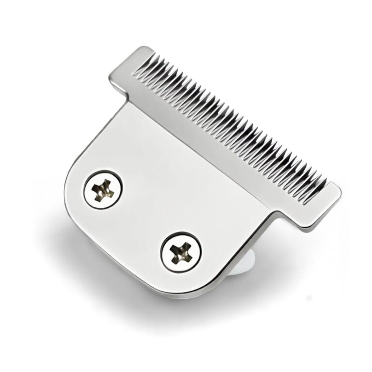 Lama a T di ricambio in acciaio compatibile con tosaerba Wahl Stainless Steel 9818A, 9864, 9864SS, 9854L, 9686, 9876L, 9854, WSS3L, SS2L, lama staccabile, confezione da 1
