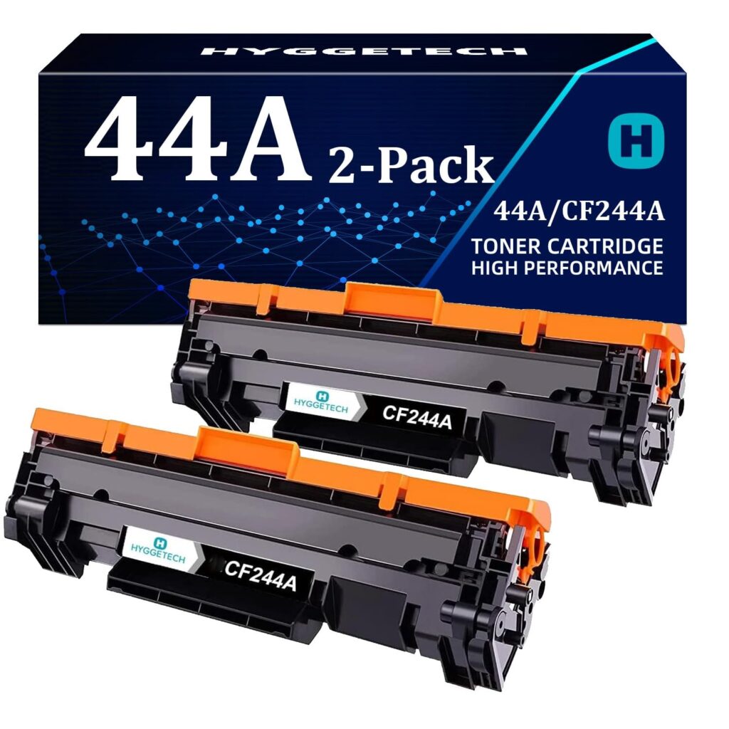 Hyggetech 44A CF244A Toner Compatibile per HP 44A CF244A, 2 Pezzi | Compatibile con HP LaserJet Pro M15a, M15w, M28a, M28w, M29a, M30a, M30w, 2 Nero