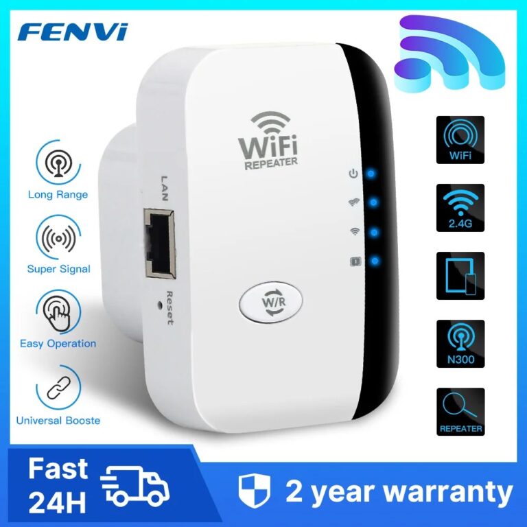 FENVI 300Mbps Wireless WIFI Repeater Remote Wifi Extender amplificatore WiFi 802.11N WiFi Booster ripetitore amplificatore Wi Fi Reapeter