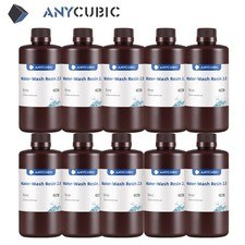 10KG ANYCUBIC Resina Lavabile in Acqua Grigio Washable per LCD Stampanti 3D MONO