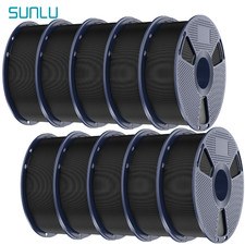 SUNLU 10KG/22LBS PLA META PLAPLUS PETG Matte SILK ABS 1.75mm filamento