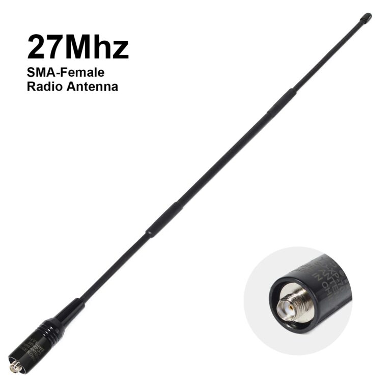 Antenna radio CB portatile da 27 Mhz, antenna walkie-talkie SMA-femmina compatibile con Quansheng UV-K5 UV-K5(8) UV-K6 TK-11(5) TK-11(8)