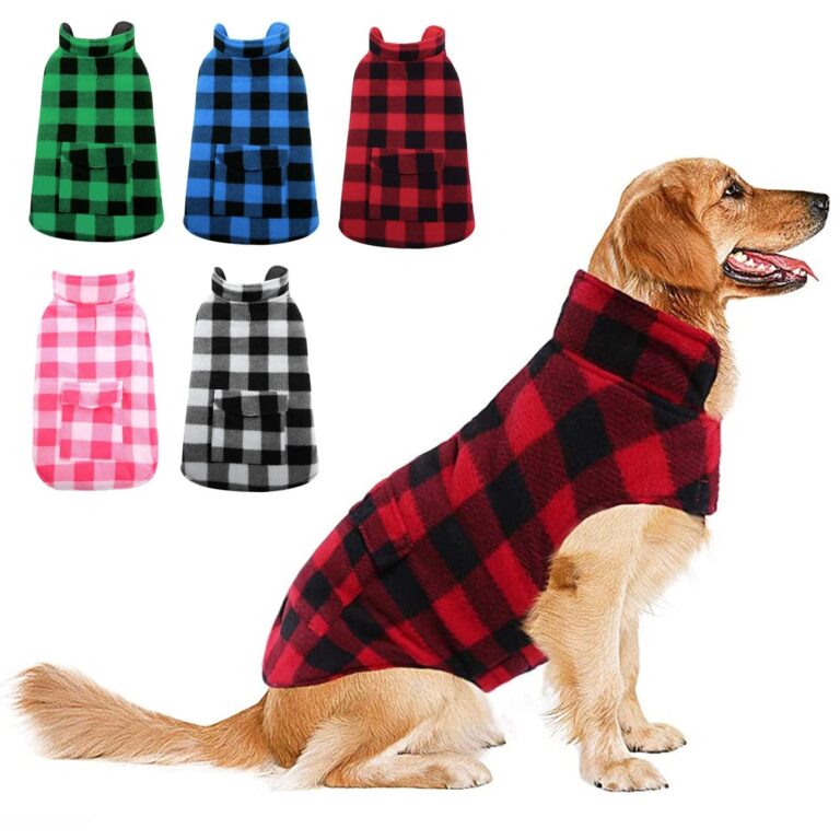 ASENKU Cappotto Cane Impermeabili Invernale, Cappottino Cane Reversibile Antivento Freddo Taglia Media L, Calda Giacca per Cani, Gilet per Cani con Fodera in Lana Protegge Dal Fre…