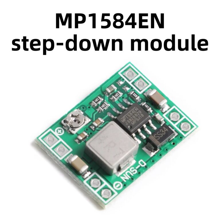 7-1PCS, Mini MP1584EN Convertitore buck DC-DC 3A Modulo di alimentazione regolabile da 24V a 12V 9V 5V 3V Modulo di alimentazione step-down