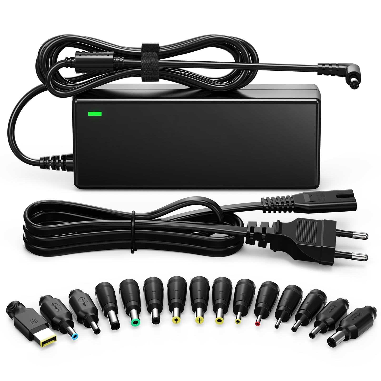 Sunydeal 90W Alimentatore Universale Notebook Caricatore PC Portatile per HP Lenovo ASUS Acer Dell Sony Toshiba Fujitsu 18.5V 19V 19.5V 20V 10 Tip