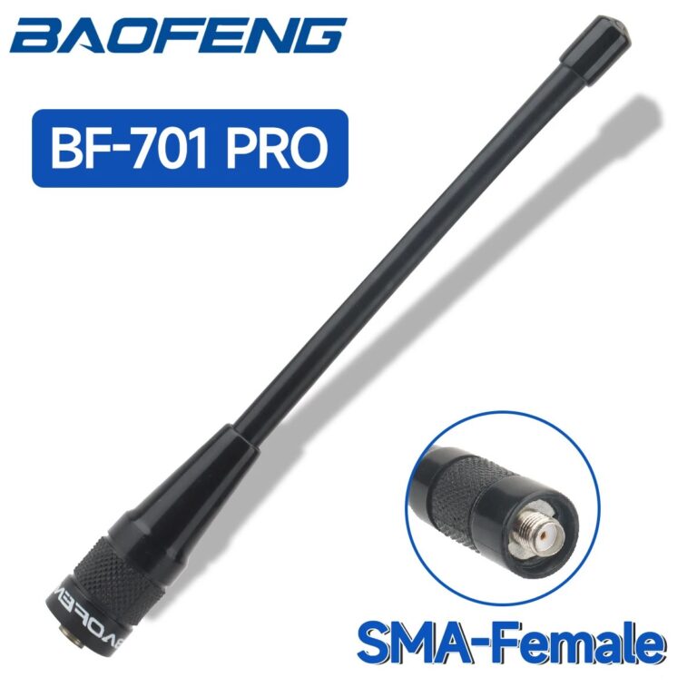 Baofeng BF-701 PRO Antenna Dual Band SMA-Femmina VHF UHF ad alto guadagno per Baofeng UV-5R MINI UV-21 PRO 5RH UV-32 Quansheng UV-K6