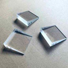 Cuneo romboidale correzione strabismo oftalmico 40mmX40mm prisma vetro ottico